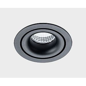 Встраиваемый светильник Italline IT06-6018 black 4000K