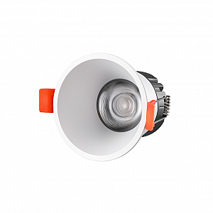 Встраиваемый светильник Iledex Technical Mars DIM 207-7W-D75-4000K-24DG-WH
