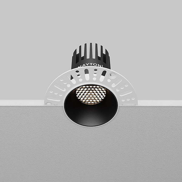 Встраиваемый светильник Maytoni Technical Dip DL119-10W-4K-TRS-B