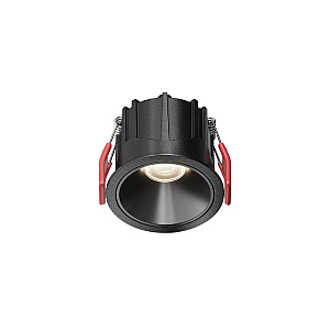 Встраиваемый светильник Maytoni Alfa LED DL043-01-10W4K-RD-B-1