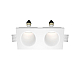 Встраиваемый светильник Maytoni Technical Gyps Modern DL002-WW-02-W