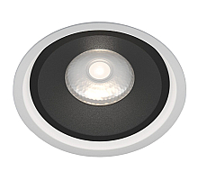 Встраиваемый светодиодный светильник Elektrostandard Slide 25083/LED 6W 4200K белый/чёрный 4690389194030 a062942