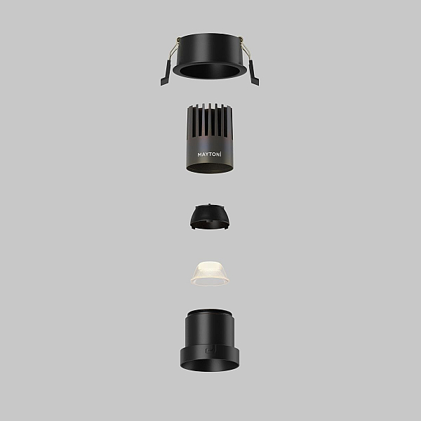 Встраиваемый светильник Maytoni Technical DL116-10W-3K-B