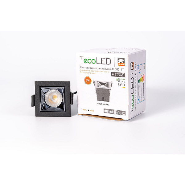 Встраиваемый светодиодный светильник Fiberli XL003-1T(W) 12130304