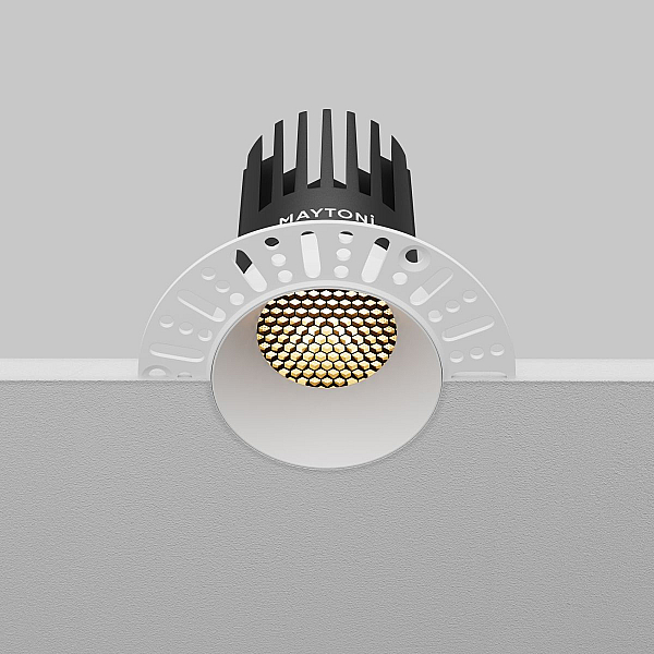 Встраиваемый светильник Maytoni Technical Dip DL121-15W-2.7K-TRS-W