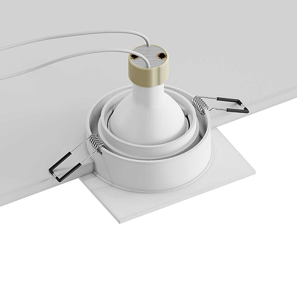 Встраиваемый светильник Hesby Lighting Hesby Eclipse IP20,15Вт, GU10, белый HSBL_0112