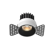 Встраиваемый светильник Maytoni Technical Downlight Round DL058-7W3K-TRS-B
