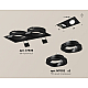 Встраиваемый светильник Ambrella Light Techno Spot XC7636081 (C7636, N7002)