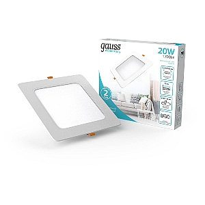 Встраиваемый светильник Gauss Elementary Downlight 998420218