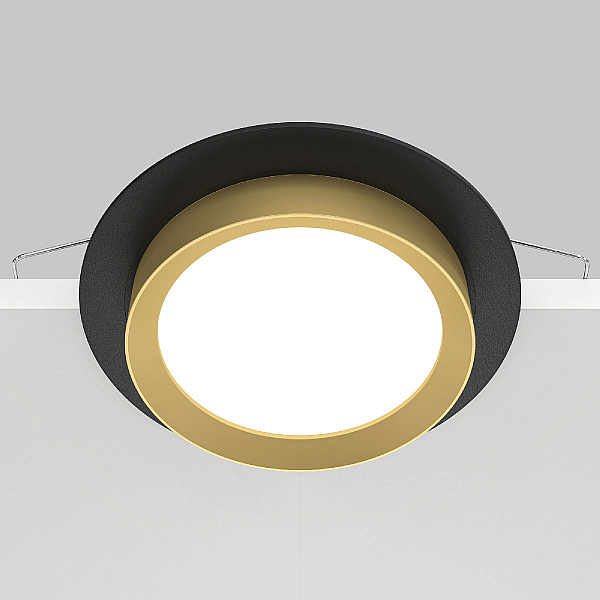 Встраиваемый светильник Maytoni Hoop DL086-GX53-RD-BG