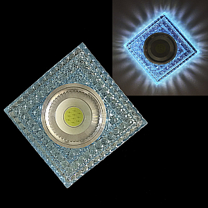 Встраиваемый светильник Reluce 42197-9.0-001PL MR16+LED3W LBL