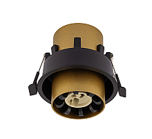 Встраиваемый светильник Nowodvorski Mono Slide Gold/Black 10800