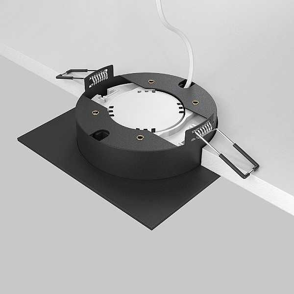 Встраиваемый светильник Maytoni Hoop DL086-GX53-SQ-B
