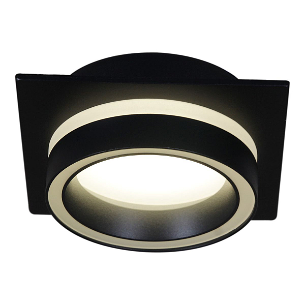Встраиваемый светильник Reluce Technical 53003-9.0-001LD GX53 BK
