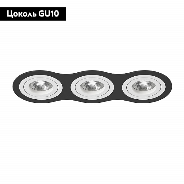 Встраиваемый светильник Lightstar INTERO 16 i637060606 (217637+217606+217606+217606)