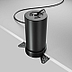 Встраиваемый светильник Maytoni Technical DL125-L12-4K-TRS-B