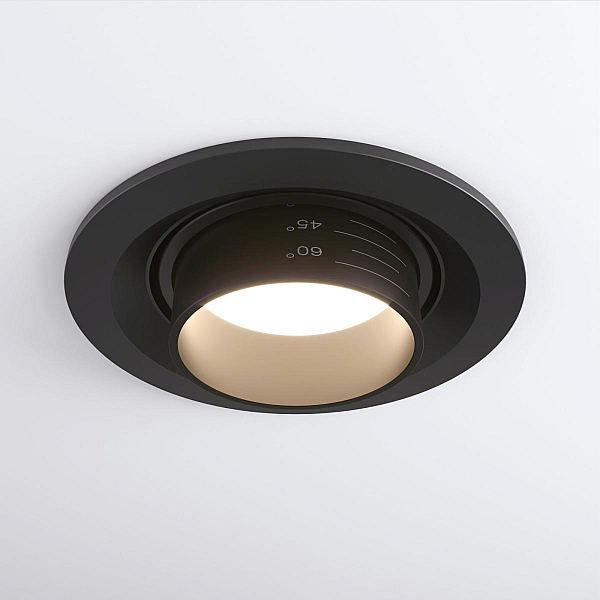 Встраиваемый светодиодный светильник Elektrostandard 9920 LED 15W 4200K черный 4690389162879
