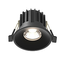 Встраиваемый светильник Maytoni Round DL058-12W-DTW-B