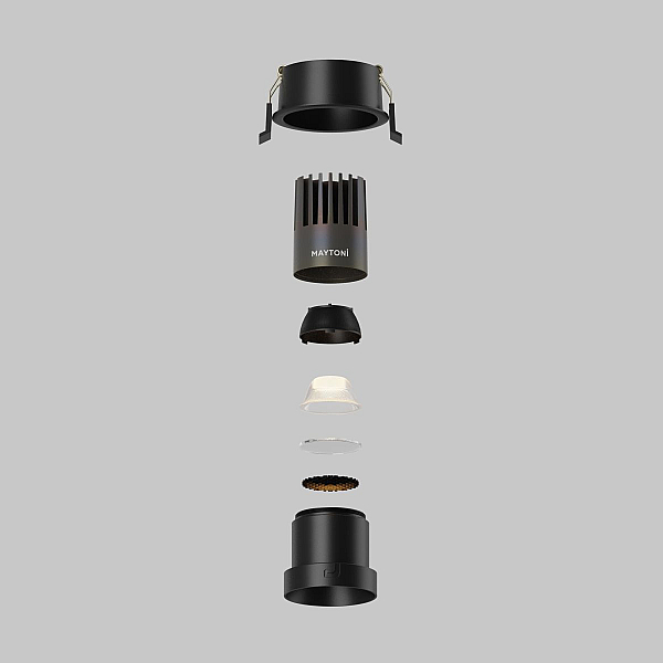 Встраиваемый светильник Maytoni Technical DL116-10W-3K-B