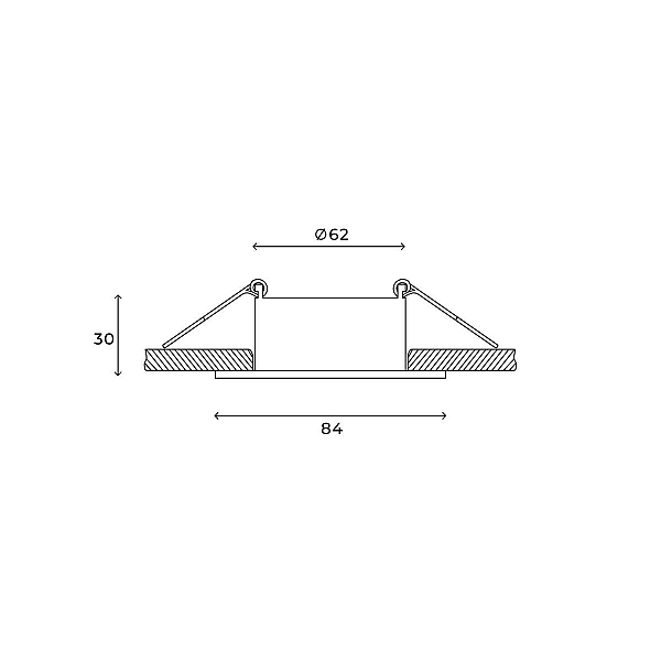 Встраиваемый светильник Hesby Lighting Glow HSBL_0232