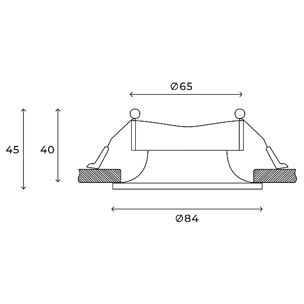 Встраиваемый светильник Hesby Lighting Envision HSBL_0109