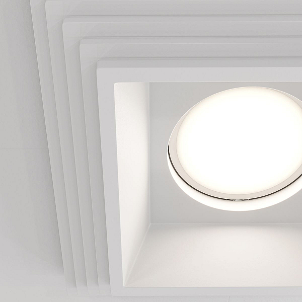 Встраиваемый светильник Maytoni Technical Downlight DL005-1-01-W-1