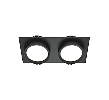 Встраиваемый светильник Maytoni Hoop DL086-02-GX53-SQ-B