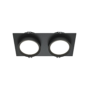 Встраиваемый светильник Maytoni Hoop DL086-02-GX53-SQ-B