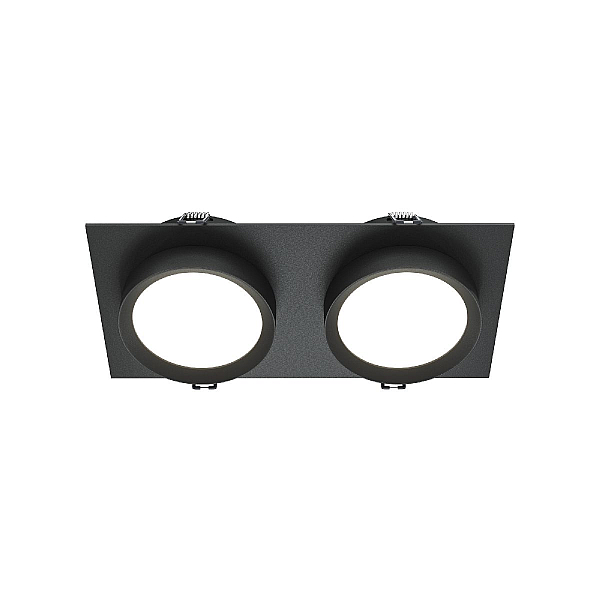 Встраиваемый светильник Maytoni Technical Hoop DL086-02-GX53-SQ-B