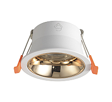Встраиваемый светильник Crystal Lux CLT 081C WH-GO