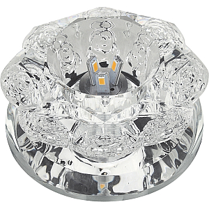 Встраиваемый светильник Fametto DLS-L301 3W GLASSY/CLEAR 10755