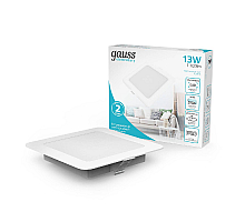 Встраиваемый светильник Gauss Elementary Downlight 998420212