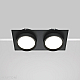 Встраиваемый светильник Maytoni Technical Hoop DL086-02-GX53-SQ-B