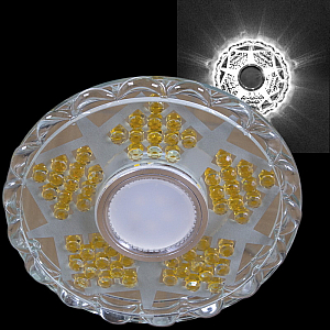 Встраиваемый светильник Reluce 62060-9.0-001PL MR16+LED5W CL+GD