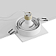 Встраиваемый светильник Hesby Lighting Hesby Breeze IP20,50Вт, GU10, белый HSBL_0099