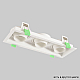 Встраиваемый светильник Crystal Lux CLT 069C3 WH