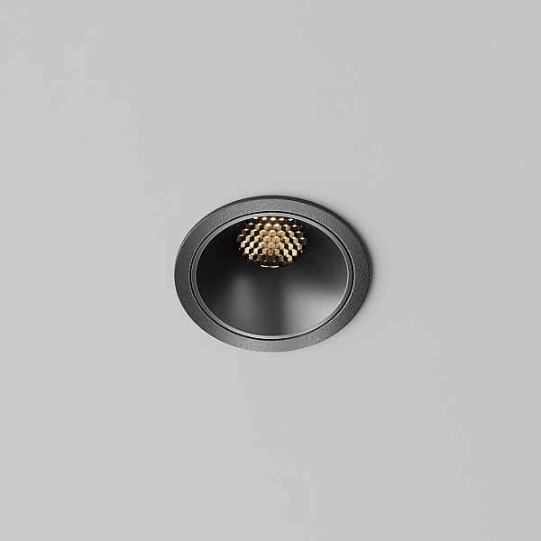 Встраиваемый светильник Maytoni Technical Alfa LED DL043-01-10W3K-RD-B-1