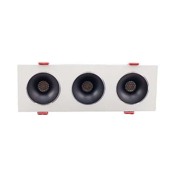 Встраиваемый светильник AM Group AM480-3 BK+WH 23,1W