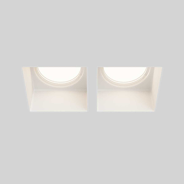 Встраиваемый светильник Maytoni Technical Downlight Gyps Modern DL131-GU10-02-W
