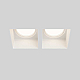 Встраиваемый светильник Maytoni Technical Downlight Gyps Modern DL131-GU10-02-W
