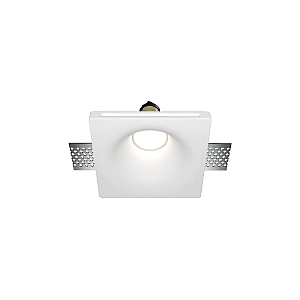 Встраиваемый светильник Maytoni Gyps Modern DL001-1-01-W-1