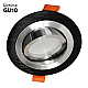 Встраиваемый светильник Lumina Deco Duka LDC 8062-D90 BK+SL