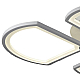 Встраиваемый светильник Uniel GX53/H2 Black Chrome 10 Prom UL-00005055