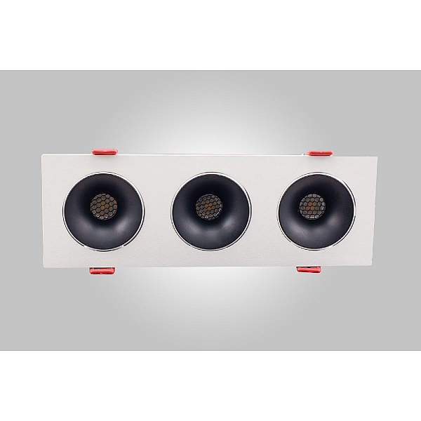Встраиваемый светильник AM Group AM480-3 BK+WH 23,1W