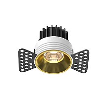 Встраиваемый светильник Maytoni Round DL058-7W3K-TRS-BS