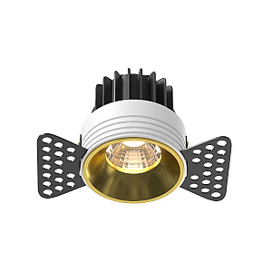 Встраиваемый светильник Maytoni Round DL058-7W3K-TRS-BS