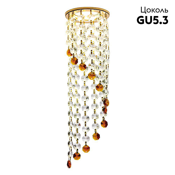 Встраиваемый светильник Ambrella Light K3440 CL/BR/G