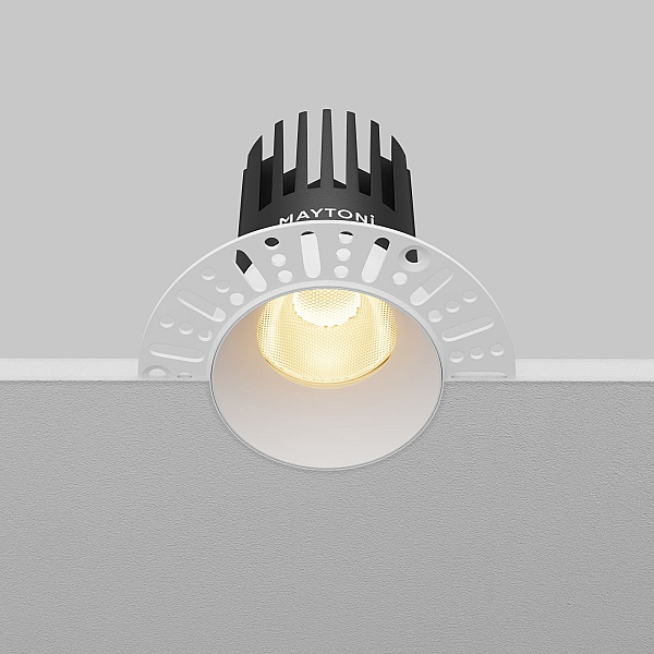Встраиваемый светильник Maytoni Technical Dip DL121-15W-2.7K-TRS-W