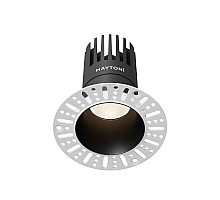 Встраиваемый светильник Maytoni Dip DL122-15W-4K-TRS-B
