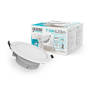 Встраиваемый светильник Gauss Downlight 999420207